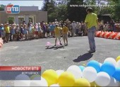 В микрорайонах Волгодонска прошли детские праздники