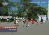 На Комсомольской площади прошел спортивный фестиваль