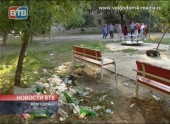 Жители «30-ника» не могут добиться чистоты на детской площадке
