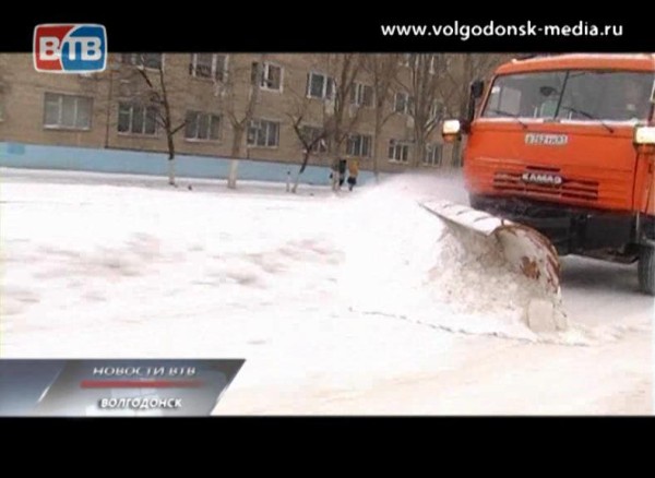 Московские журналисты считают, что в Волгодонске лучше всего борются со снегом