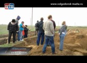 В Дубовском районе учёные проводят раскопки курганов