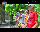 Дети из интерната поселка Виноградный в гостях у Ростовского зоопарка