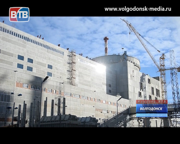 На четвертом блоке Ростовской АЭС идет монтаж главного циркуляционного трубопровода