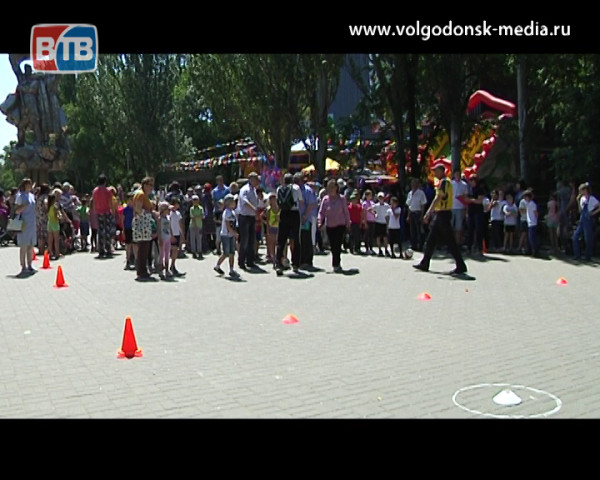 Юные горожане отметили Международный день защиты детей в парке «Победы»