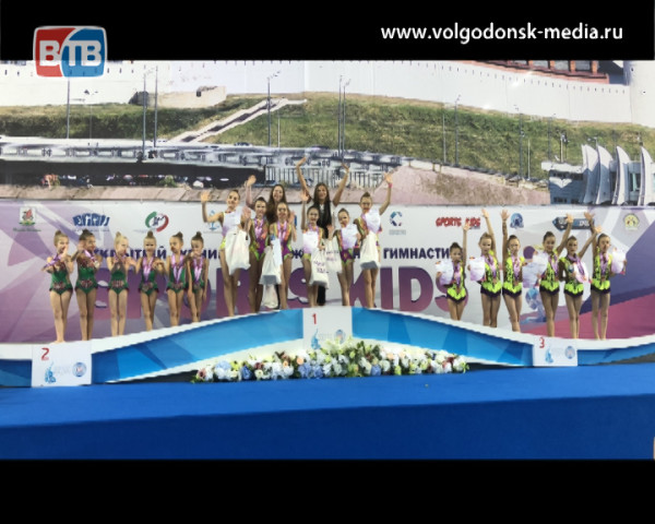 Волгодонские гимнастки завоевали медали разного достоинства на Всероссийских соревнованиях по художественной гимнастике