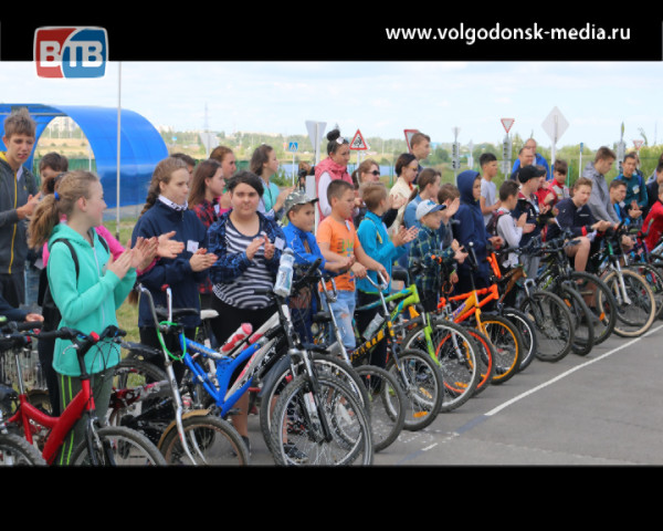 Станция юных техников Волгодонска провела городские соревнования для велосипедистов