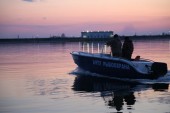 Транспортные полицейские Волгодонска очистили от сетей залив и задержали браконьера