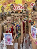 Пять из пяти: 100% результат показали волгодонские гимнастки на VIII открытом турнире по художественной гимнастике
