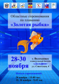 28 ноября в Волгодонске стартуют областные соревнования по плаванию «Золотая рыбка»