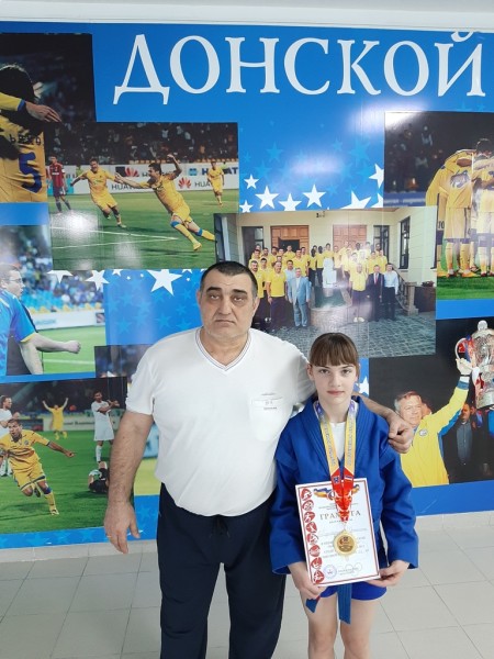 Кристина Тутберидзе выиграла первенство Ростовской области по самбо