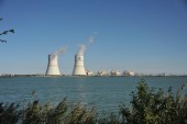 Ростовская АЭС: специалисты атомной станции «продувают» пруд-охладитель