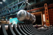 На Атоммаше завершена сварка замыкающего шва на корпусе реактора для АЭС «Руппур»