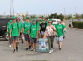 Акция «Вода России» в Волгодонске: активисты-экологи и волонтеры очистили берег залива от мусора