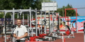 В День физкультурника на стадионе «Труд» открыли новые спортивные объекты – футбольное поле и площадку ГТО