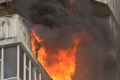 В Волгодонске при пожаре в многоэтажном доме пострадал 69-летний мужчина