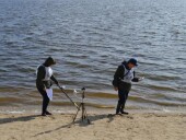 Экологи провели забор воды в водоеме-охладителе Ростовской АЭС и в Цимлянском водохранилище