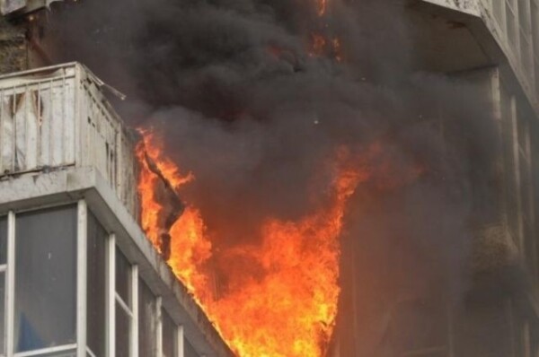 Пожар в квартире в г. Волгодонске