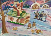 Подведены итоги открытого регионального конкурса детского рисунка «Зимняя сказка»