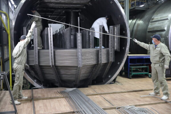 На Атоммаше завершен ключевой этап изготовления первого парогенератора для второго блока АЭС «Аккую»