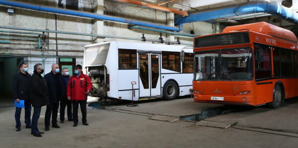 Министр транспорта Ростовской области побывал с рабочим визитом в Волгодонске и посетил отраслевые объекты