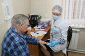 Выездная прививочная бригада провела вакцинацию в ЦСО№1