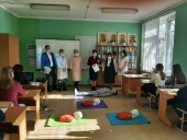 Волгодонские школьники познакомились с профессией врача в рамках конкурса-тренинга «Белый халат»