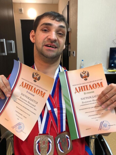 Магомед Холухоев привез с соревнований пять медалей