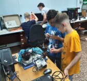 Завершилась летняя инженерная смена по робототехнике в СЮТ Волгодонска