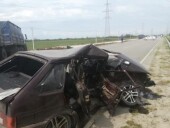 На трассе Волгодонск-Дубовское столкнулись четыре автомобиля: пострадал водитель