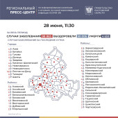 Число подтверждённых инфицированных коронавирусом увеличилось в Ростовской области на 213