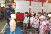 Лето без происшествий: пожарные и спасатели Волгодонска напомнили юным горожанам о правилах безопасности