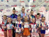 Юные танцовщицы из Волгодонска покорили жюри Всероссийского чемпионата