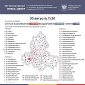 Число подтверждённых инфицированных коронавирусом увеличилось в Ростовской области на 482
