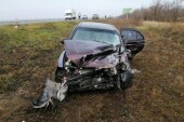 Два водителя пострадали в лобовом ДТП на автодороге Волгодонск–Зимовники