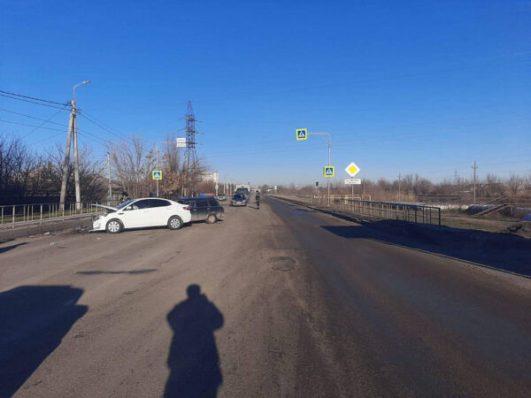 В Волгодонске в результате ДТП пострадал водитель автомобиля