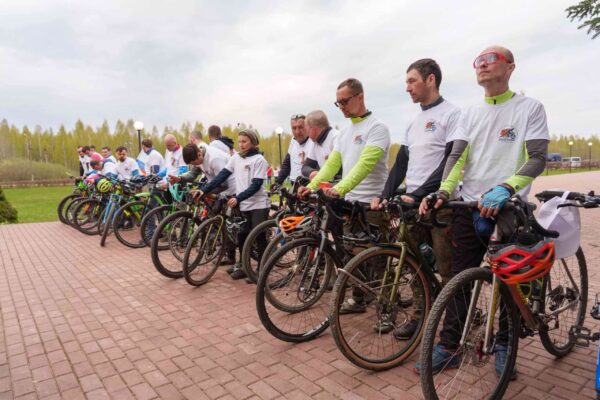 Молодые атомщики Ростовской АЭС совершили велопробег протяженностью 350 км.