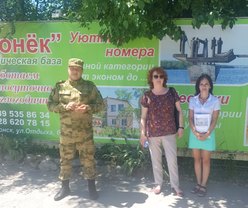 Главное – безопасность: в Волгодонске провели рейд по несанкционированным местам для купания