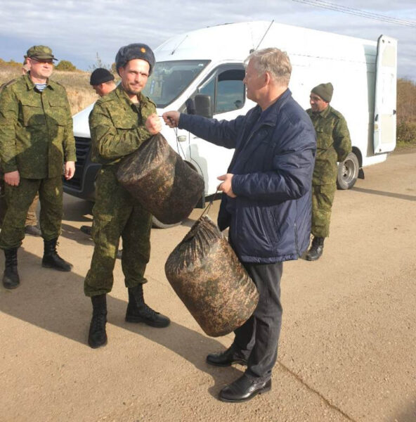 Для мобилизованных из Волгодонска доставили гуманитарный груз