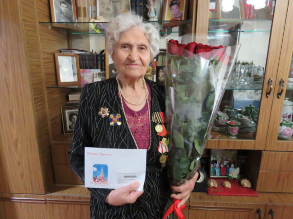 Ветеран Великой Отечественной Валентина Гайдукова отмечает 95-летие