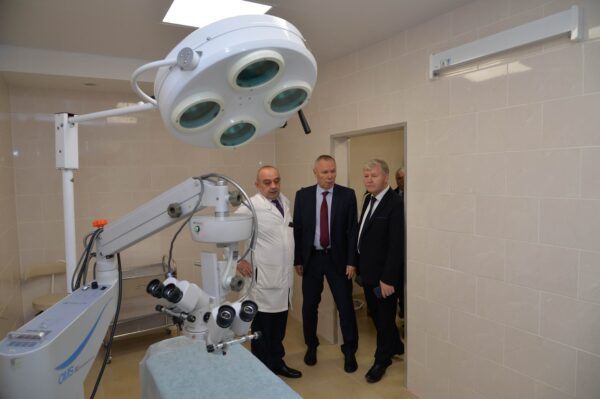 При поддержке Ростовской АЭС в больнице скорой медицинской помощи Волгодонска отремонтировано отделение офтальмологии