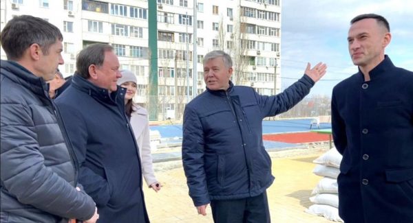 Виктор Дерябкин ознакомился с ходом строительства трех знаковых объектов Волгодонска