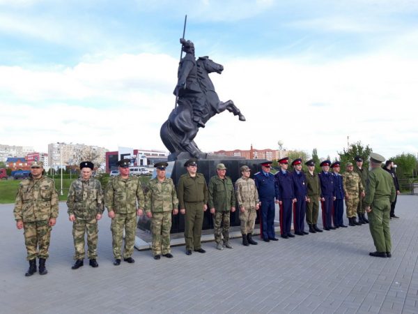 Волгодонские казаки провели военно-полевые сборы