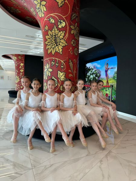 Юные гимнастки приняли участие в праздничном концерте в Москве
