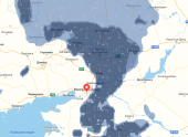 Грозовая туча ночью накроет почти всю Ростовскую область