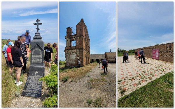 Общественники МВД провели познавательную экскурсию по историческим местам Цимлянского района