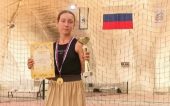 Маргарита Велигодская завоевала золото в парном разряде на первенстве ЮФО по теннису