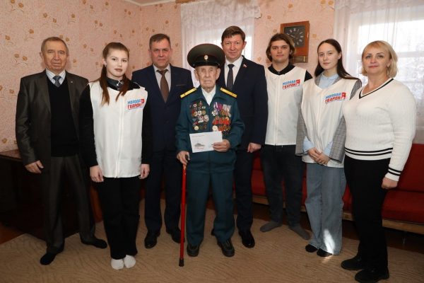 6 декабря отметил свой 90-летний юбилей ветеран Великой Отечественной и советско-японской войн, Клим Николаевич Неополькин