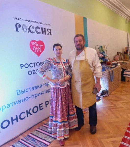 Мастера декоративно-прикладного искусства города Волгодонска приняли участие в Международной выставке-форуме «Россия»
