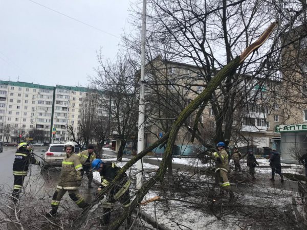 В Волгодонске из-за непогоды объявлен режим повышенной готовности