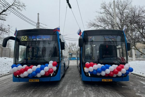 10 электробусов вышли на социально значимые маршруты в Волгодонске